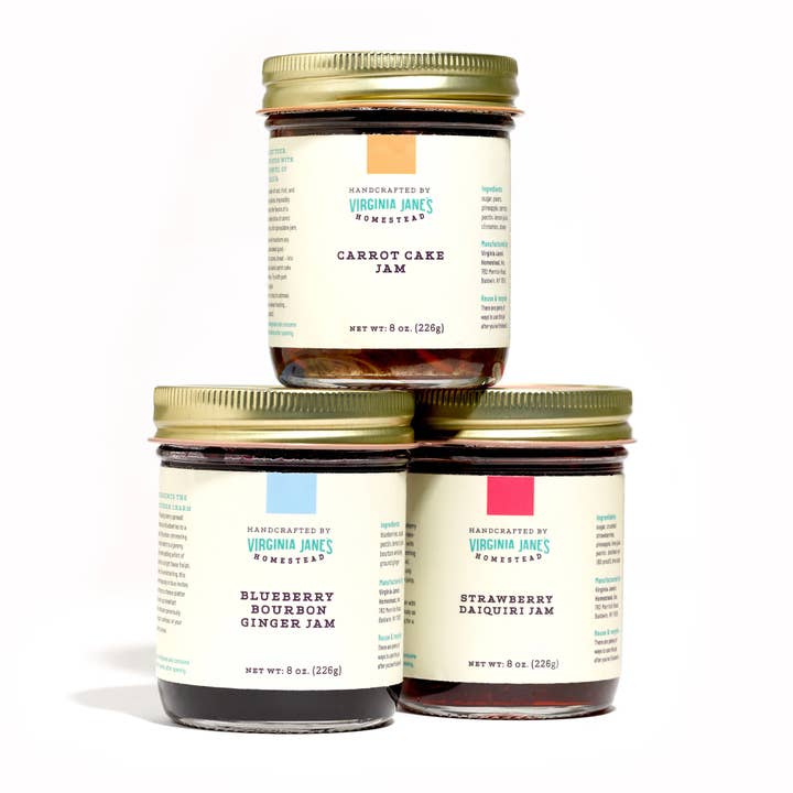 Mixed Case Trio for wholesale by Virginia Janes Homestead