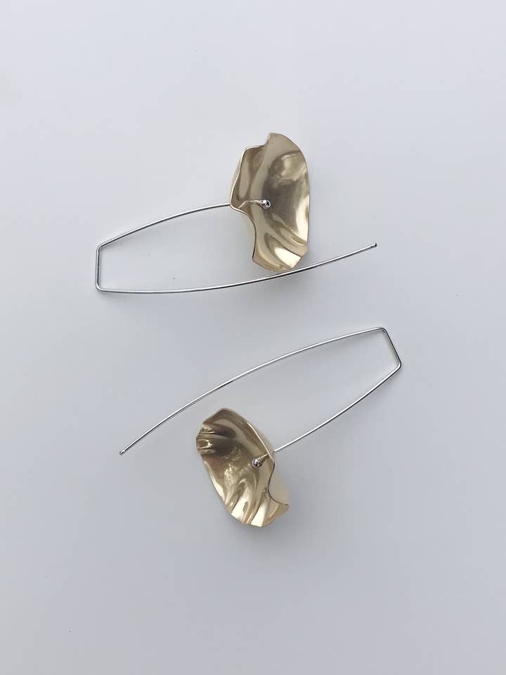 Stay With Me earrings for wholesale by McKinley Mizar Fine Art & Jewelry