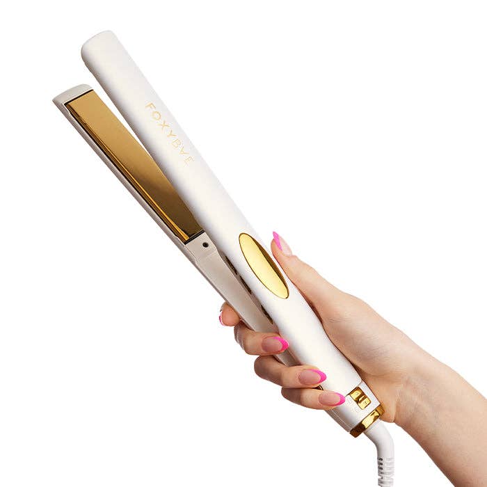 Foxybae Hair - Wholesale Straightener/Flat Iron - Pearl Trés Sleek Titanium Flat Iron (1in)1