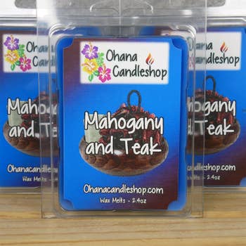 Mahogany and Teak Air Freshener, Car Air Freshener, Masculine Scented,  Aftershave Scented, Strong Scented, Long Lasting, Ohana Candleshop 