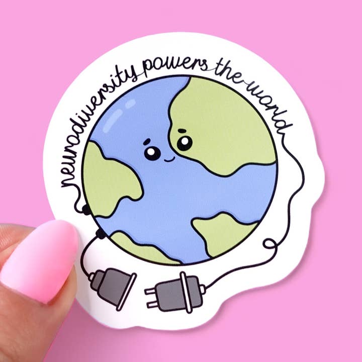 Sunshine Lane - Wholesale Sticker - Neurodiversity powers the world sticker0