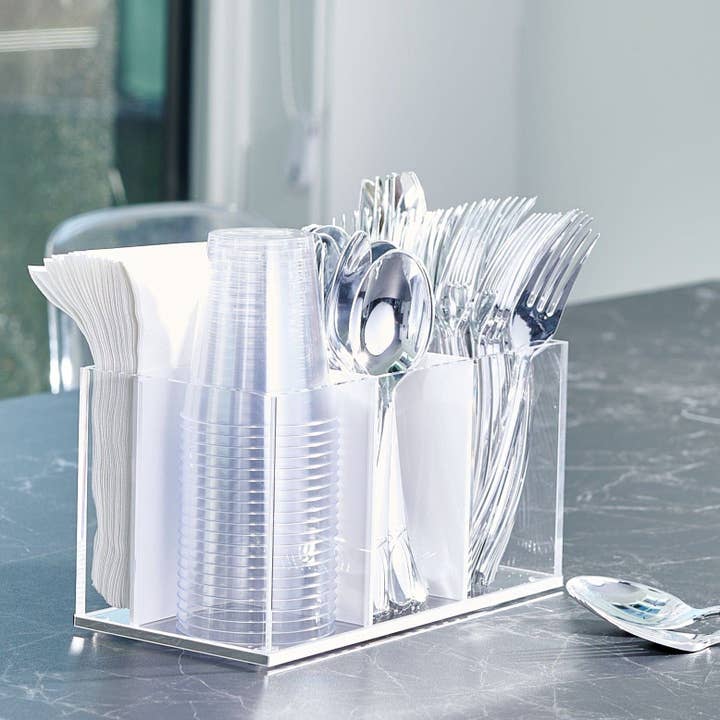 Waterdale Collection - Wholesale Flatware Caddy - Classic Silverware Caddy4