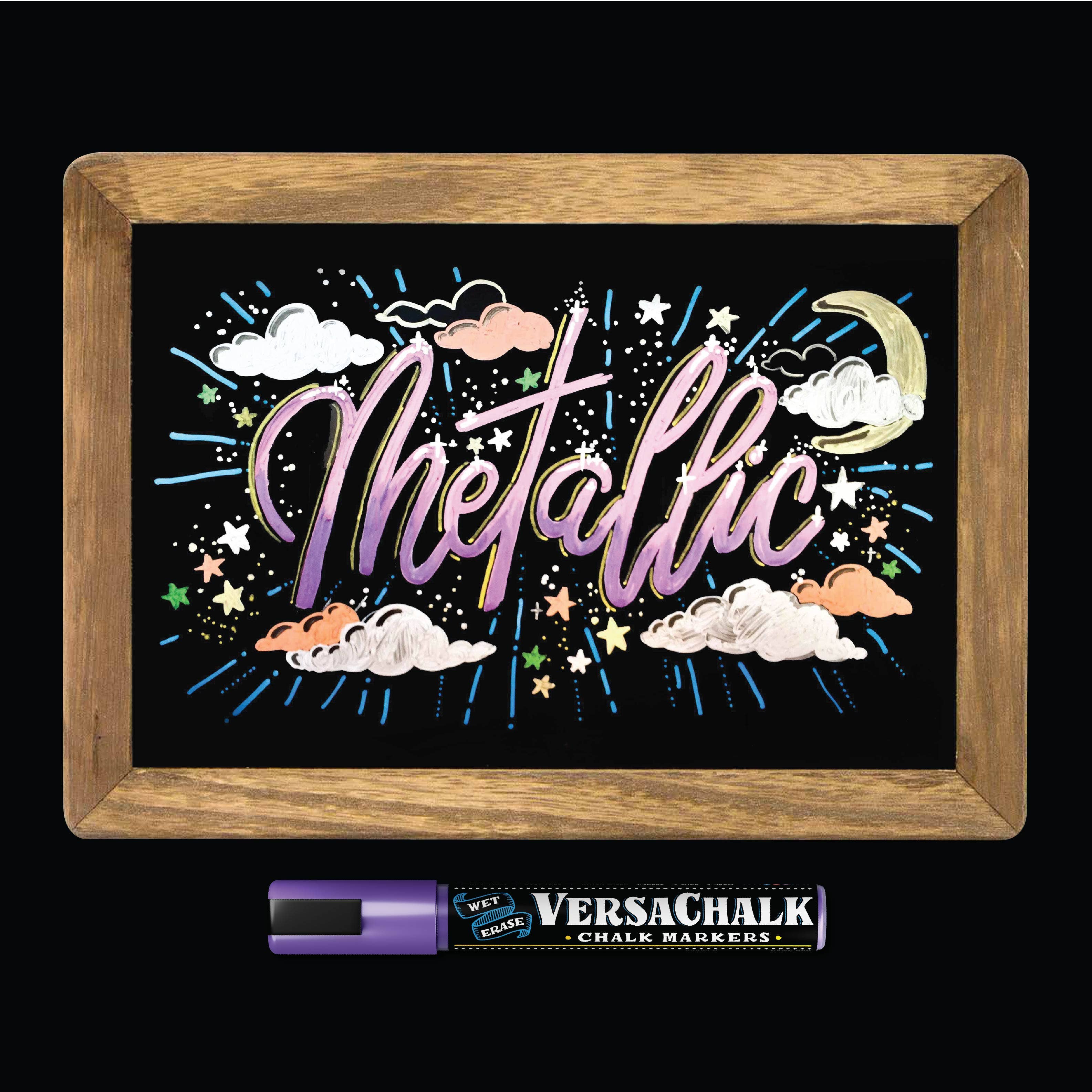 VersaChalk - Wholesale Marker - Metallic Liquid Chalk Markers3