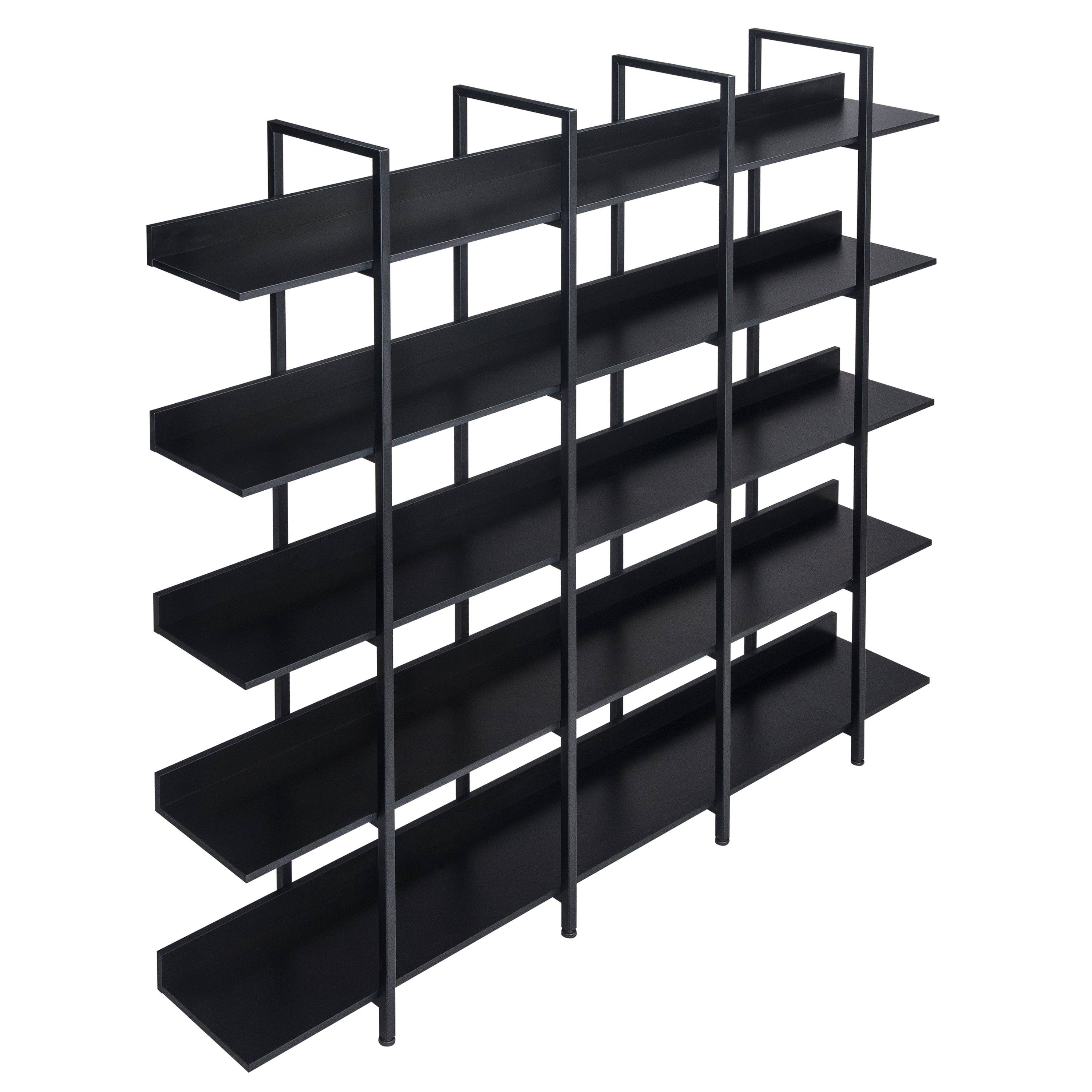 39F Inc. - Wholesale Bookcase - 5-Tier Industrial Bookcase Shelves Metal Frame,5 Colors14