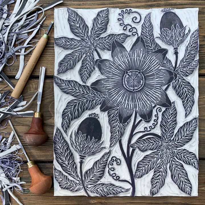 Lili Arnold - Wholesale Art Print - Passiflora Edulis aka Passion Fruit4