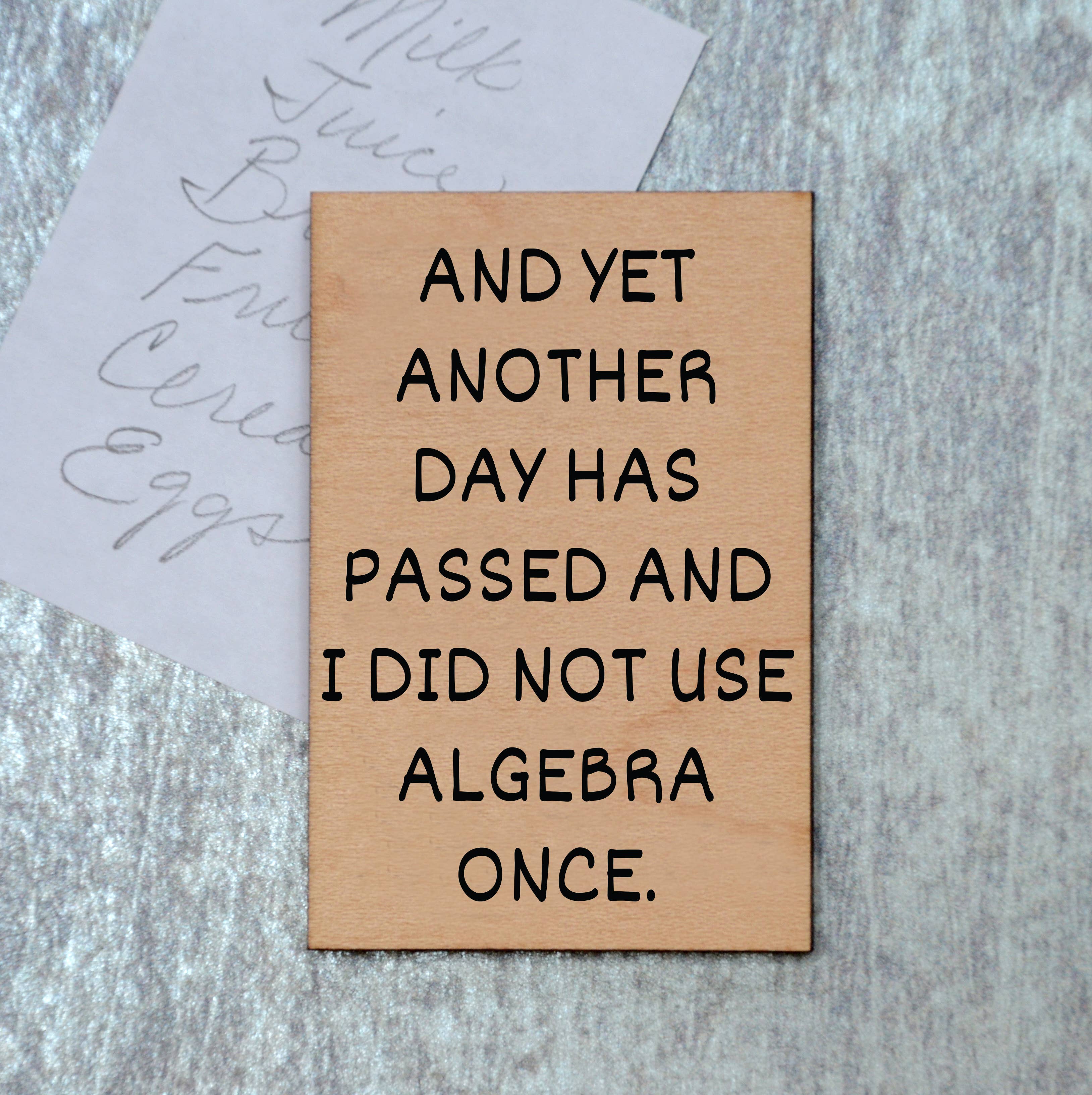 Driftless Studios - Wholesale Magnet - Magnet - And Yet Another Day Has Passed And I Did - XM0371