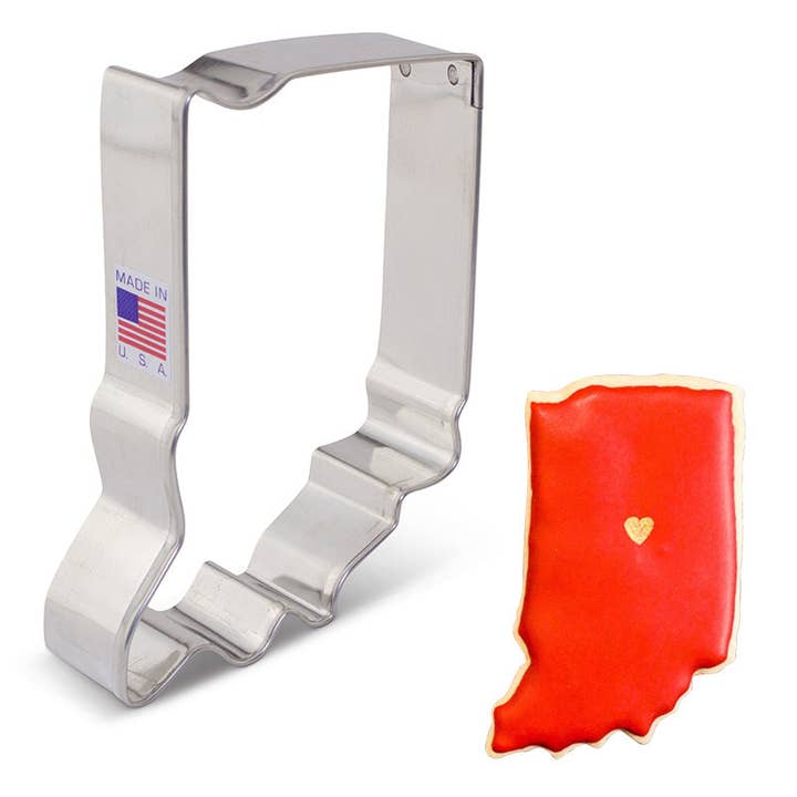 Indiana Cookie Cutter. (Bag of 1 Dozen) for wholesale by Ann Clark