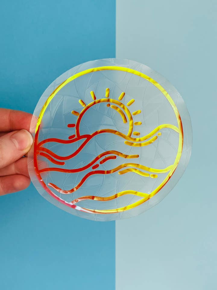 Sunset Suncatcher for wholesale by Poppodopolis