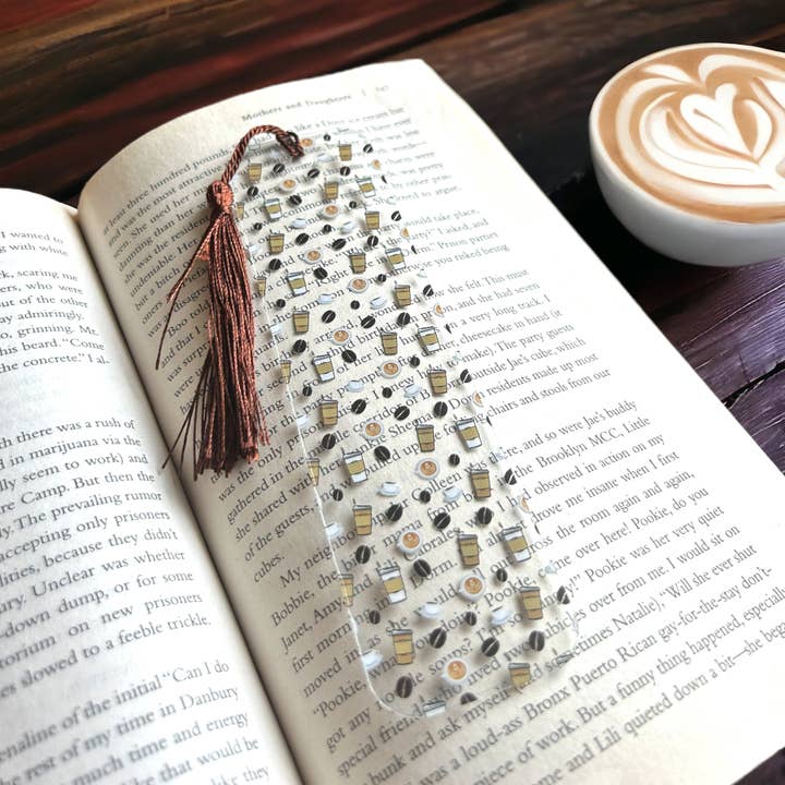 Segnalibri, caffè, amanti del caffè, accessori per libri per la vendita all'ingrosso da parte di Willo