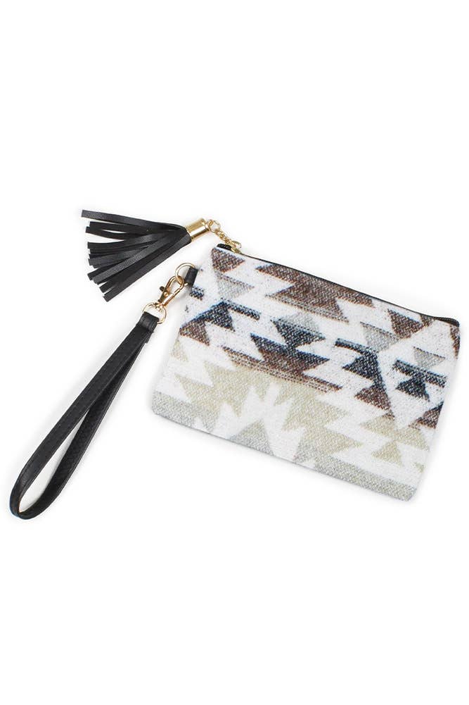 Hana - Wholesale Wristlet - Western Print Pouch Bag with Wristlet4