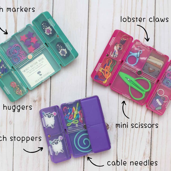 Fox & Pine Stitches - Wholesale Knitting/Crochet Supplies - *Mini* Notion Nooks | Ultimate On The Go Notion Organizer