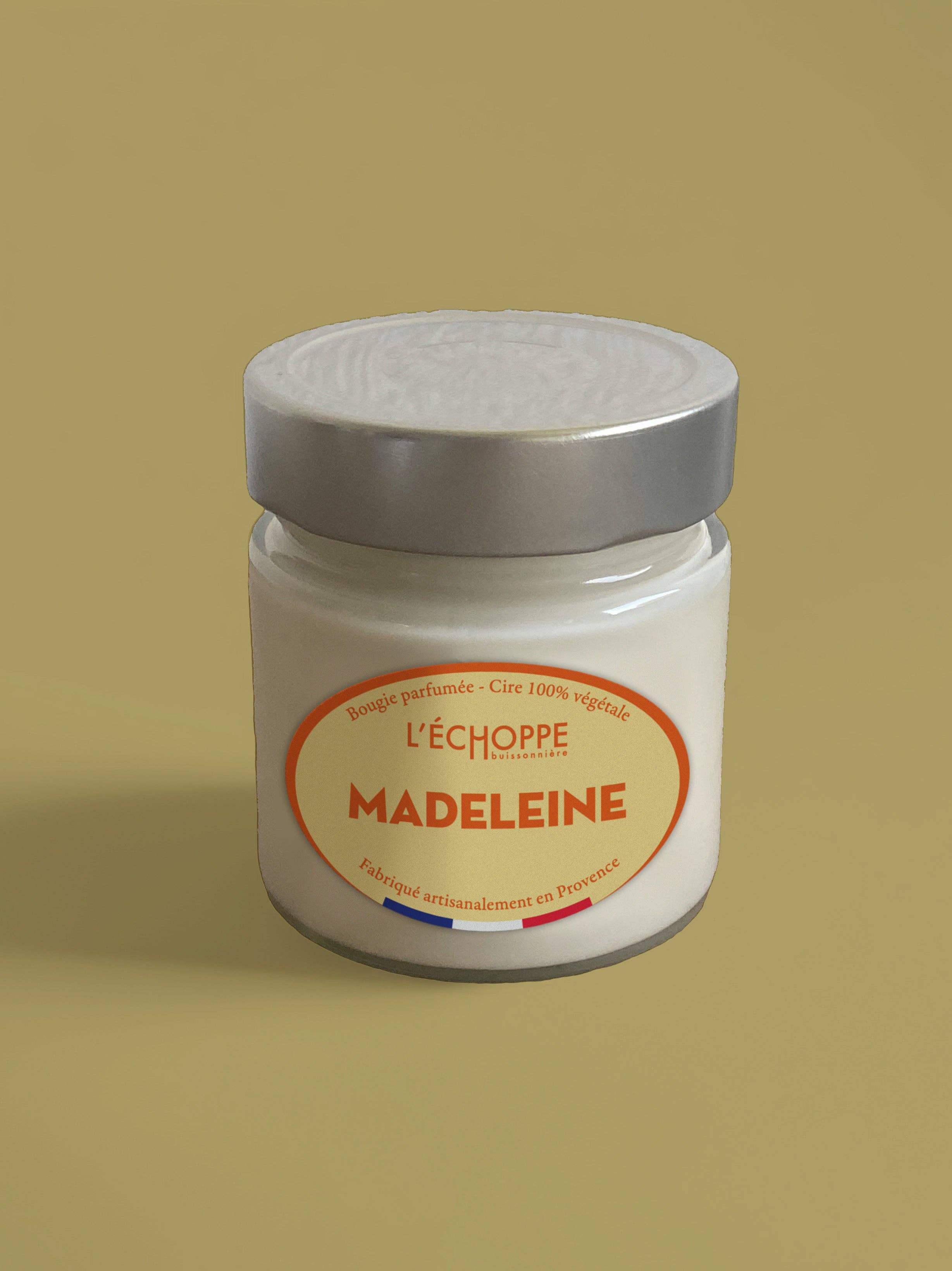L'Échoppe Buissonnière – Vela em jarro/copo por atacado – Madeleine - Vela perfumada 180g2