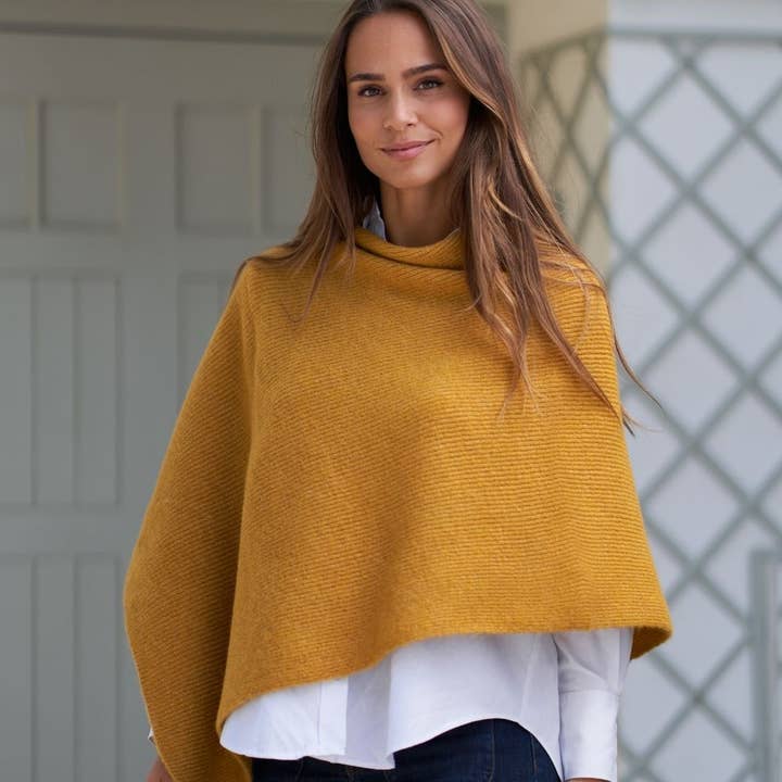 NATACHA - Asymmetrical sequined poncho for wholesale by MAISON BONNEFOY