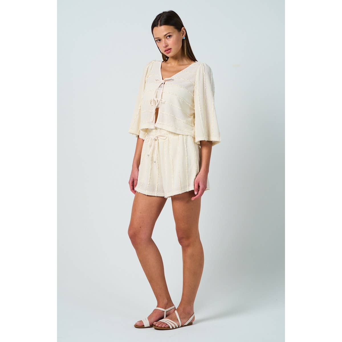 The GREii – wholesale Top & pants set (NOT Loungewear) – Women's – Lace Up Summer Sets11