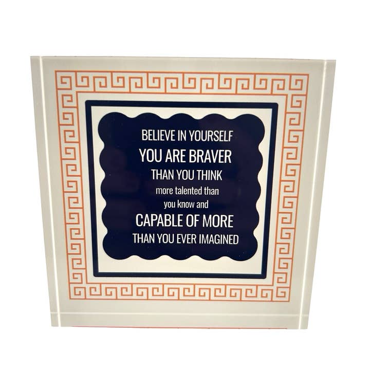 Desk Object, Believe for wholesale by Maven Home