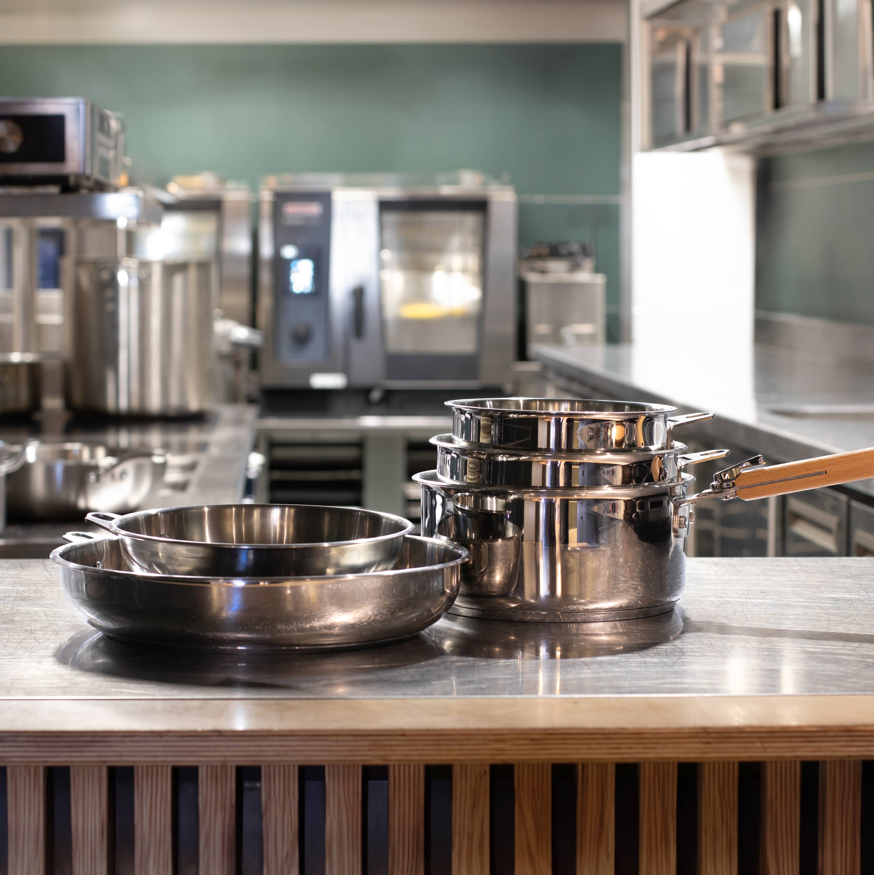 Ogo living - Wholesale Pan - ECTOR 24cm stainless steel frying pan 2