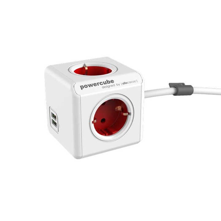 Powercubes - Wholesale Power Adapter - PowerCube Extended Duo USB7