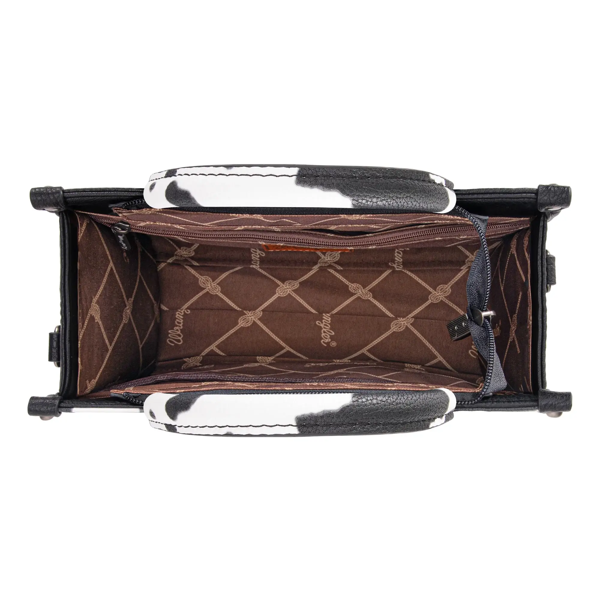 South End Clothing and Apparel L.L.C - Wholesale Tote Bag - Women's - Wrangler Cow Print Tote/Crossbody5