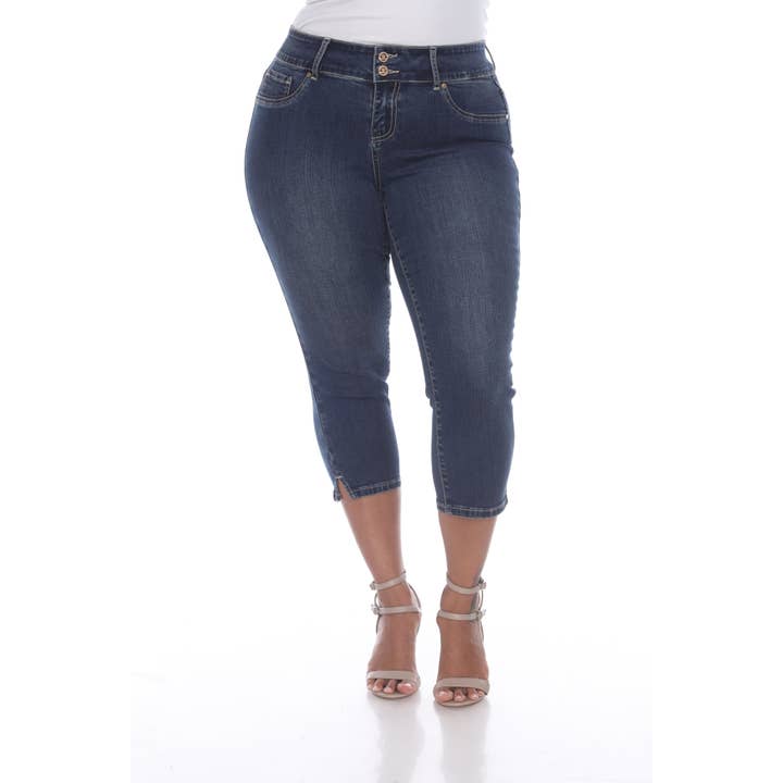 WHITE MARK - Wholesale Jeans - Women's - Plus Size Capri Jeans11