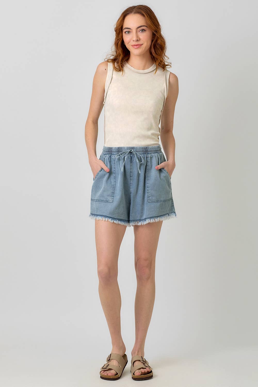 Mystree - Wholesale Tank Top - Women's - 60556 Exposed Seaming Ribbed Tank8