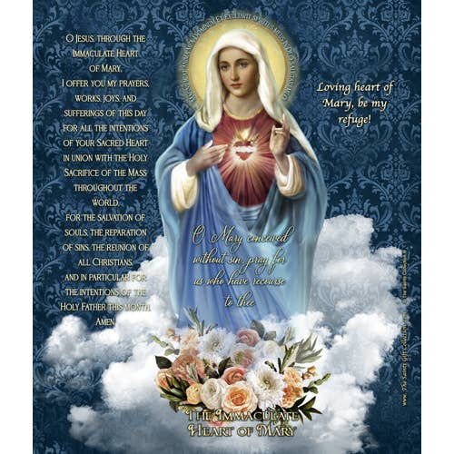 The Saints Collection - Wholesale Flameless Candle - The Saints Collection - IH of Mary Prayer Candle2