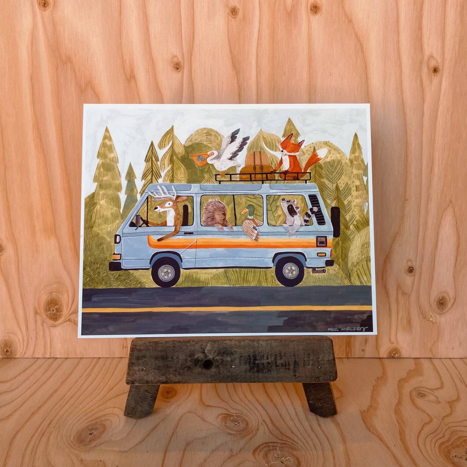 Canyon & Cove Art - Wholesale Art Print - Van Life Print0