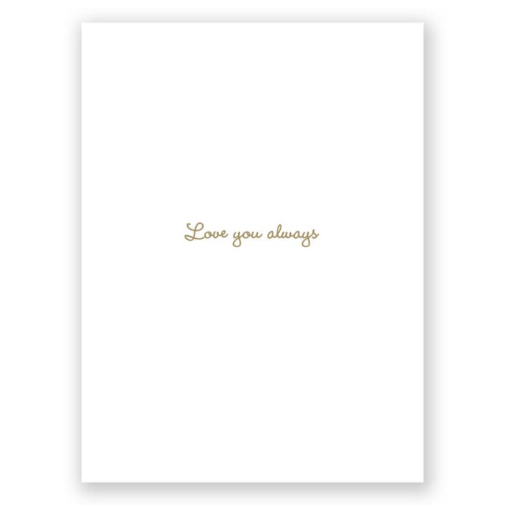 GreatArrow Graphics - Wholesale Love Card - love you always - sign language
