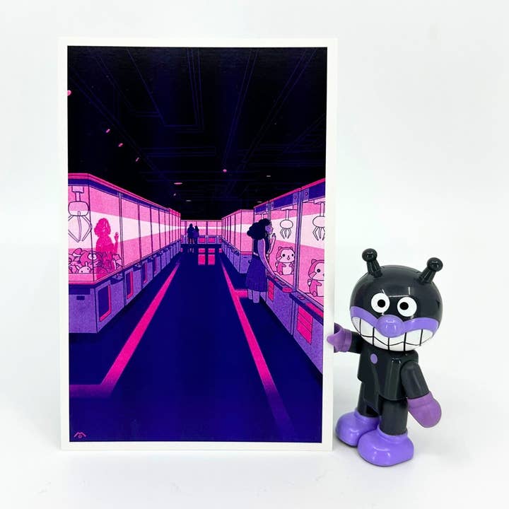 ARCADE // POSTKARTENDRUCK für den Großhandel von Mo McMasters