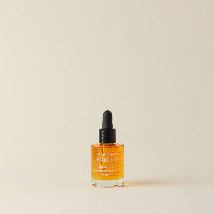 The Sunday Standard - Wholesale Facial Oil - Rosehip & Sea Buckthorn Restorative Night Oil1