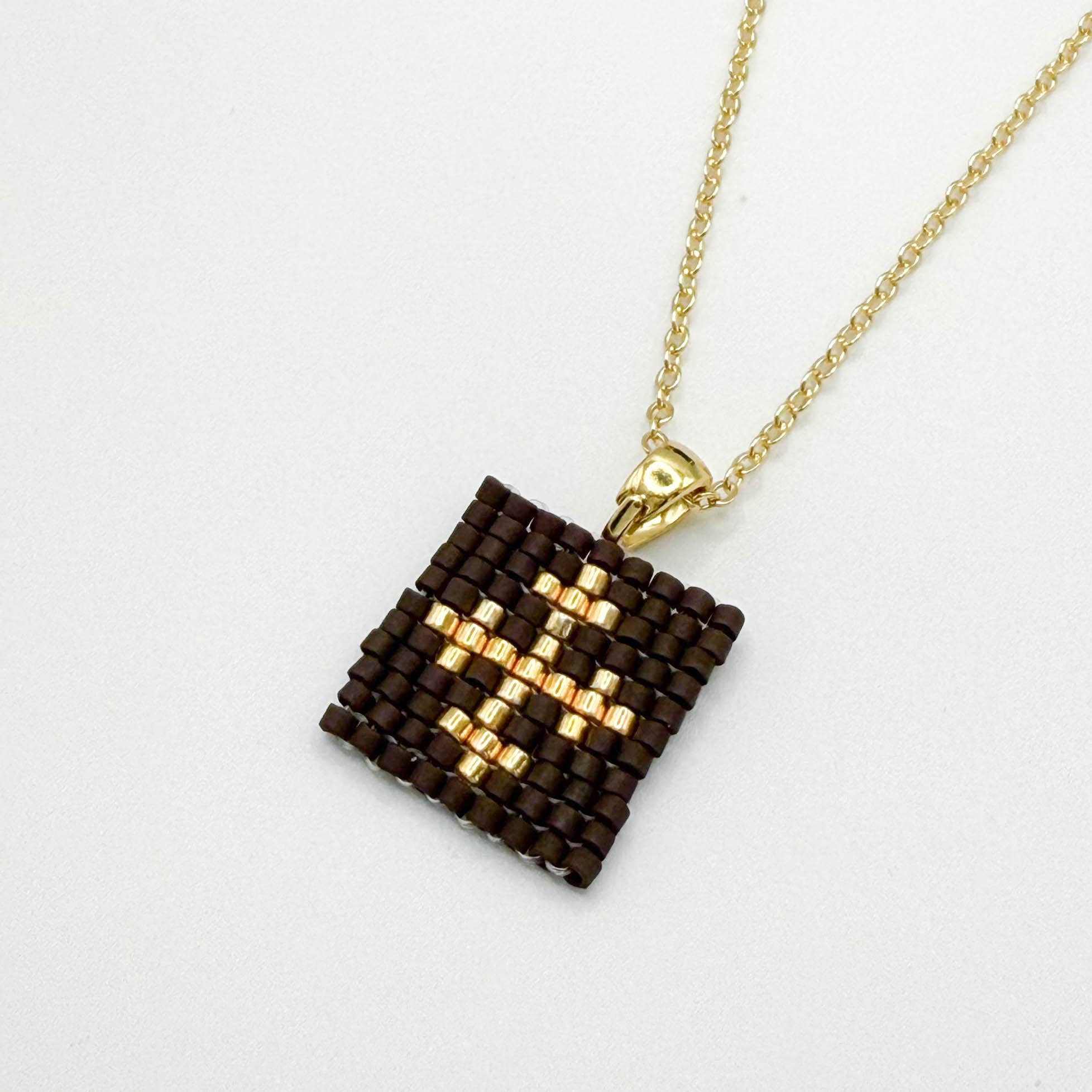 XO-CU - Wholesale Pendant/Charm Necklace - Miyuki Beads Scapular Cross Necklace 9