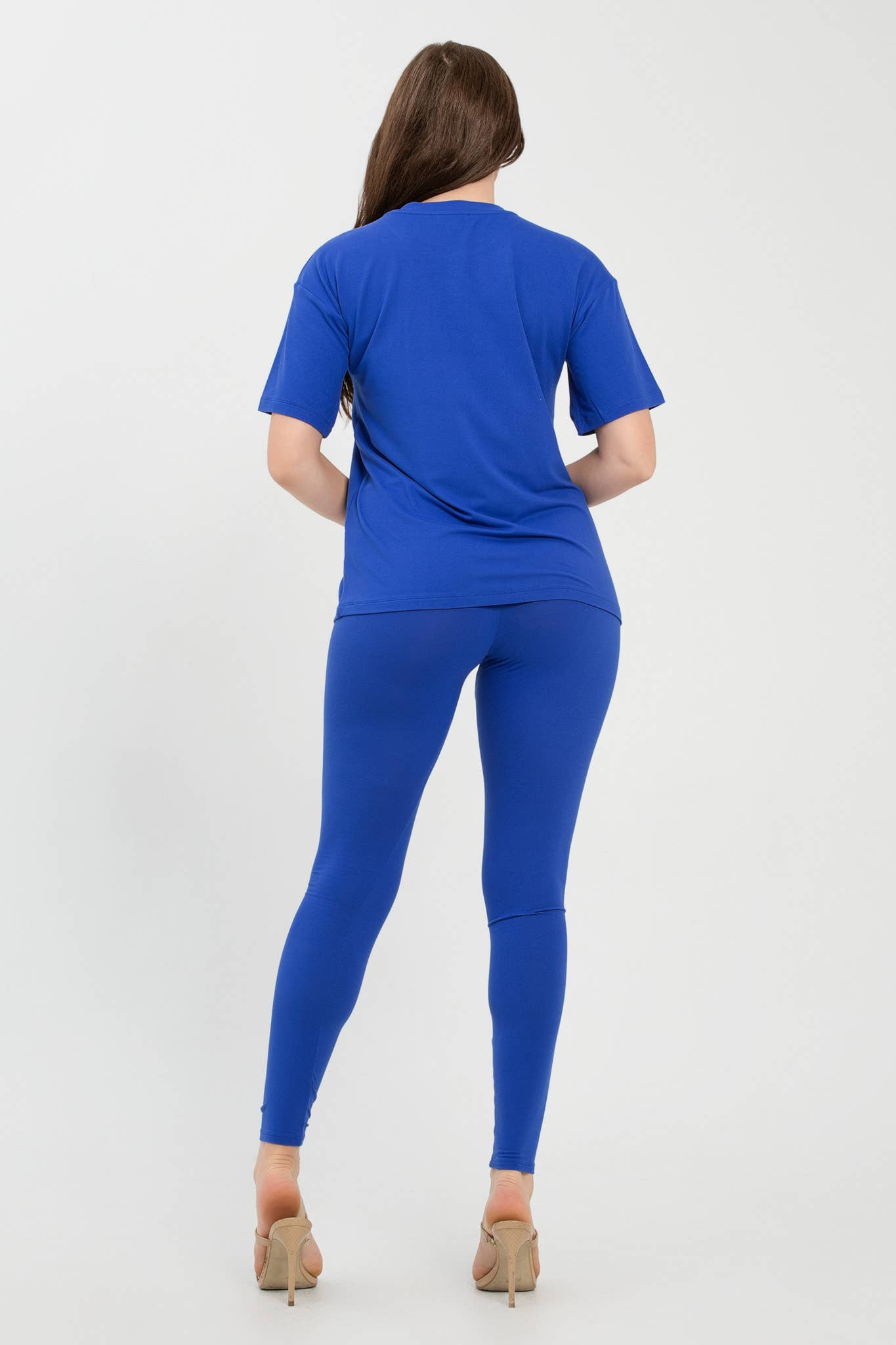 Julia by LoveJ – wholesale Set med topp och byxa – Dam – Set med borstad Dty rundhalsad topp och leggings32