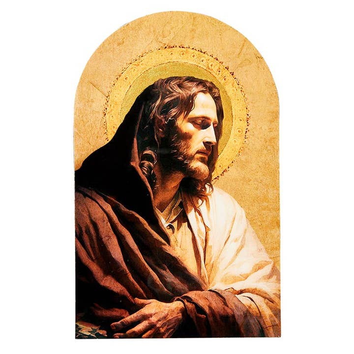 Thy Will Be Done Arched Plaque for wholesale by Christian Brands Catholic