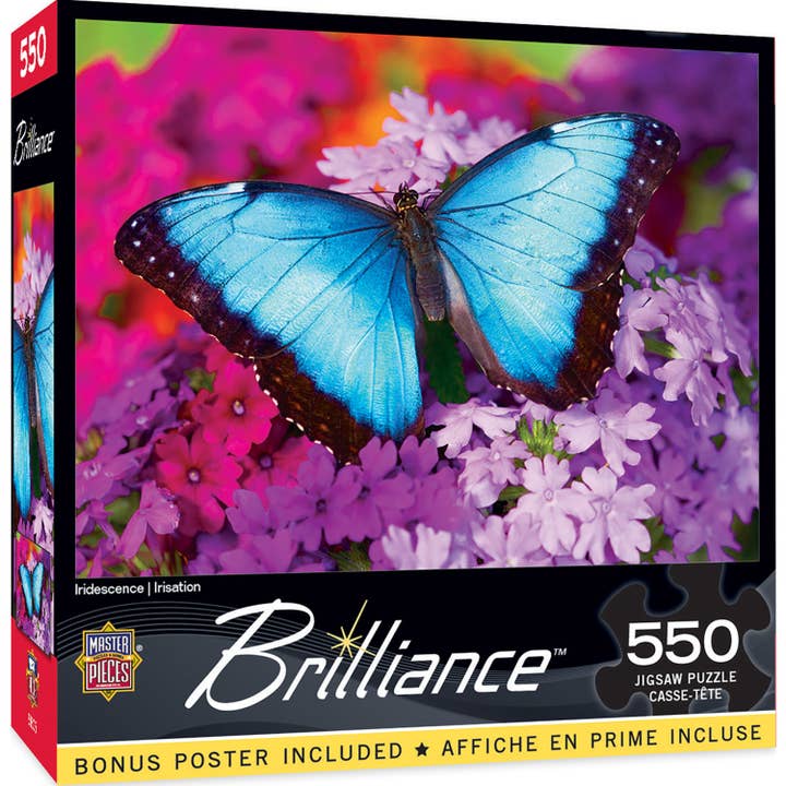 Masterpieces Puzzles - Wholesale Puzzle - Adult - Brilliance - Iridescence 550 Piece Puzzle