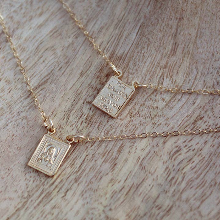 Naomi's Happy Place Shop - Wholesale Pendant/Charm Necklace - Scapular Necklace28