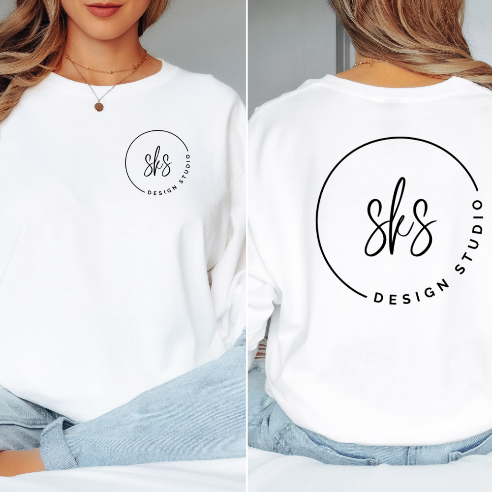 SKS Design Studio - Wholesale Screen Printed T-Shirt - Women's - CUSTOM LOGO | Unisex Long Sleeve Shirt [GILDAN]10