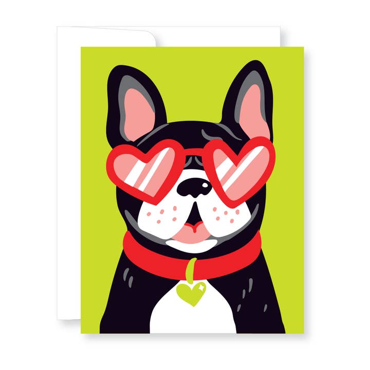 love you bulldog for wholesale by GreatArrow Graphics