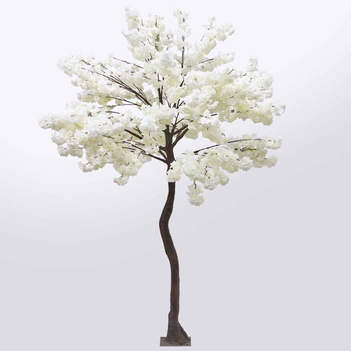 Portofino International Trading, USA - Wholesale Artificial Flowers - White Cherry Blossom Tree