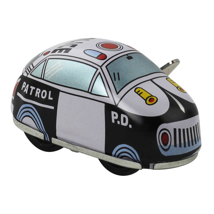 Tin Toy Wind-Up Car Police Vintage Classic Tin for wholesale by Tribal Trade GmbH