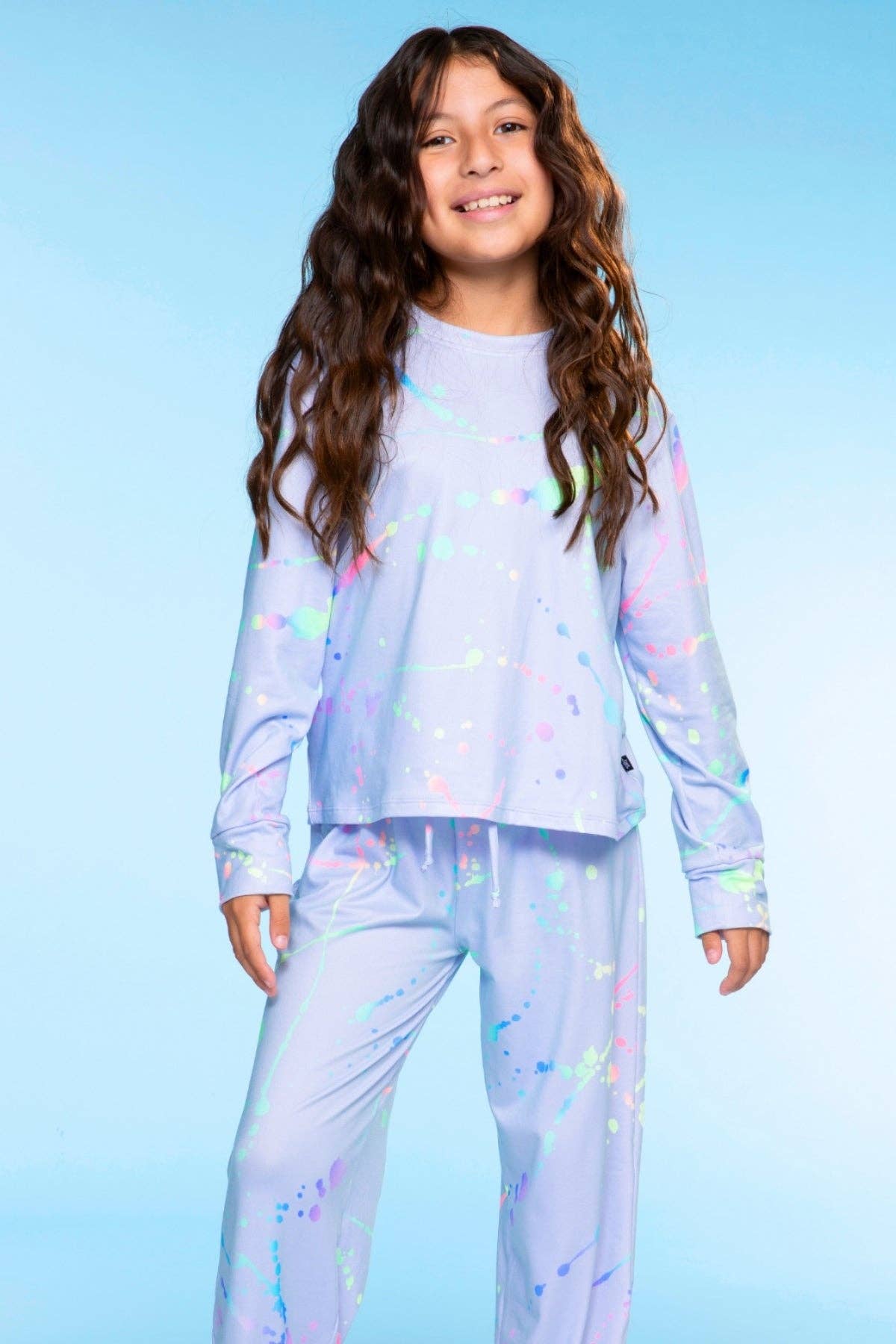PixieLane - Vendita all'ingrosso Set loungewear - bambini - Pantaloni Easy Tee & Karate a manica lunga Simply Soft20