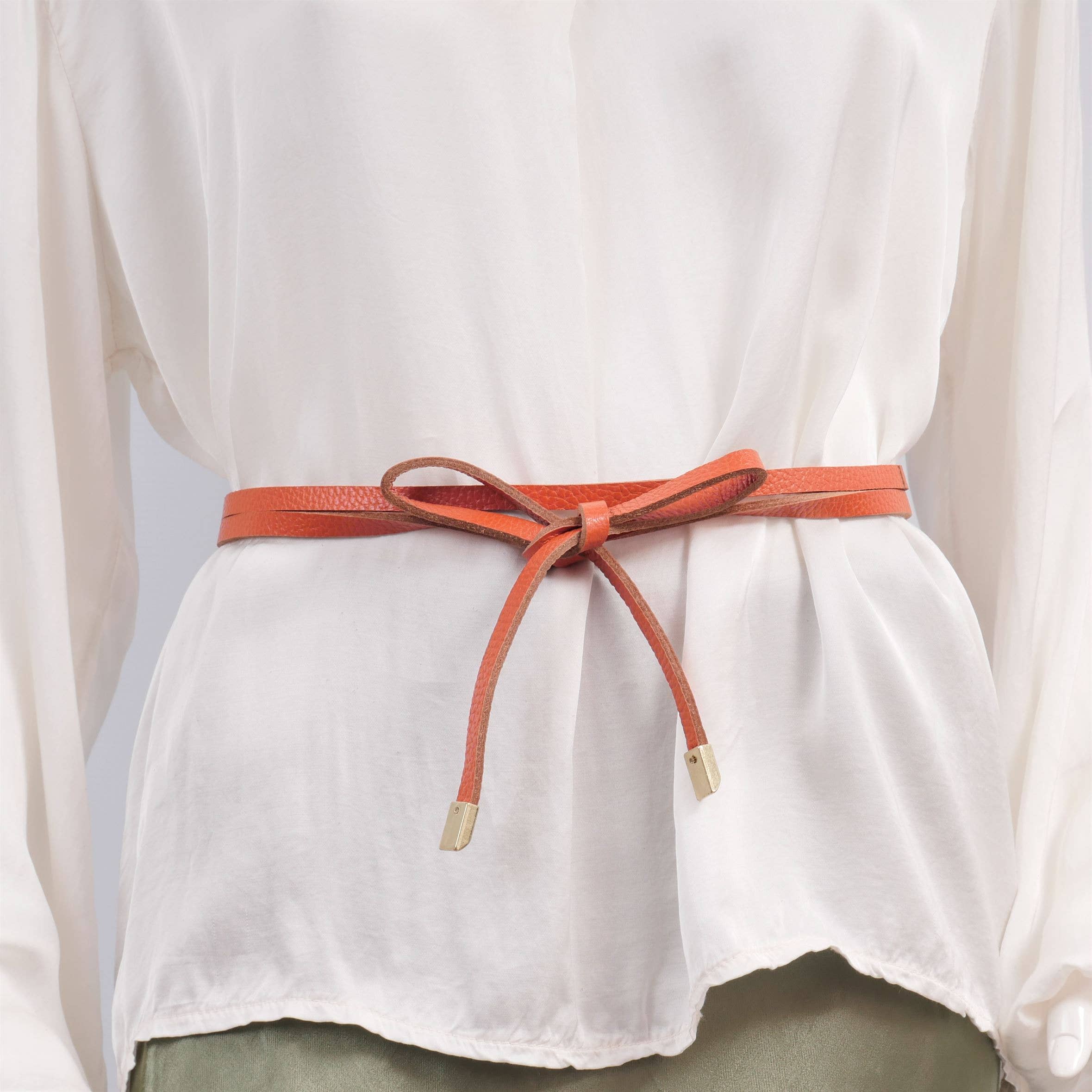 Cecile Wang - Vendita all'ingrosso Cintura - Donna - Cintura a corda in pelle BK0077