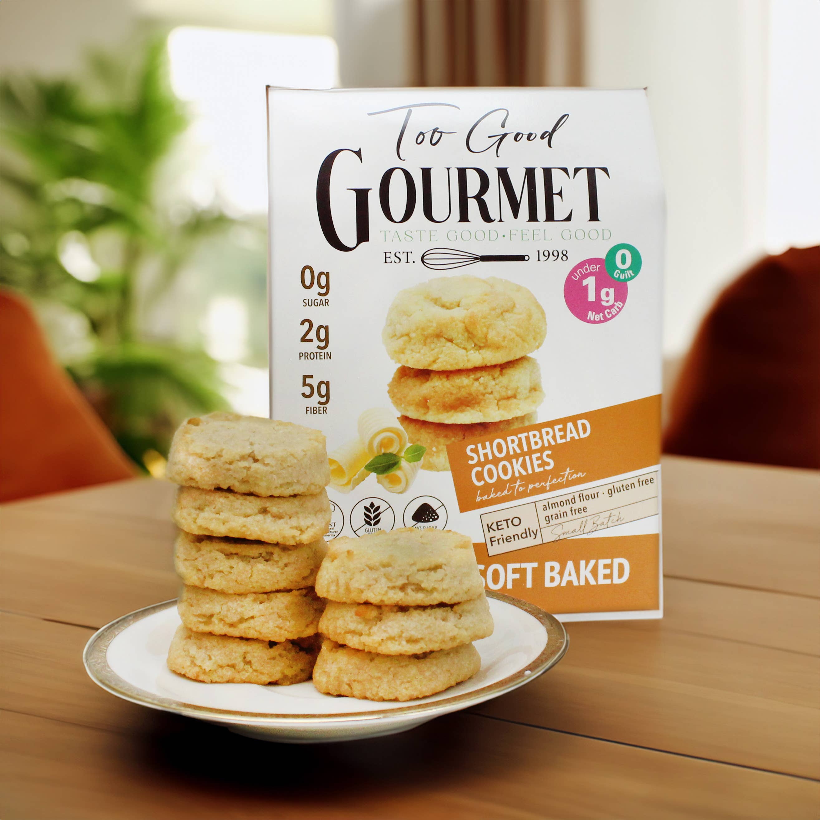 Too Good Gourmet - Vente Biscuits - Biscuits keto sans sucre ni glucides8