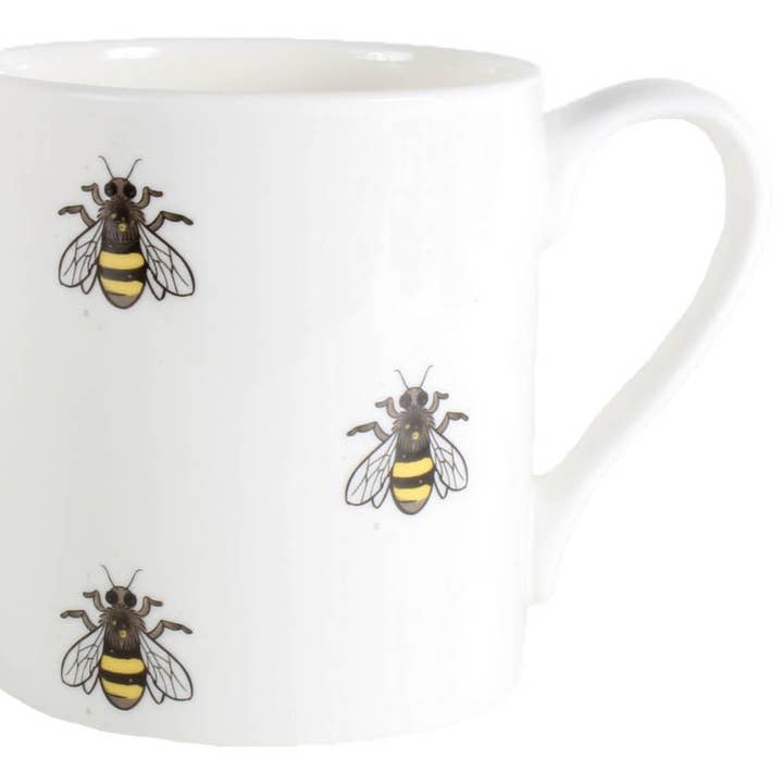 Dalaco - incorporating David Aster - Wholesale Coffee Mug - Bee Illustration Fine Bone China Mug0