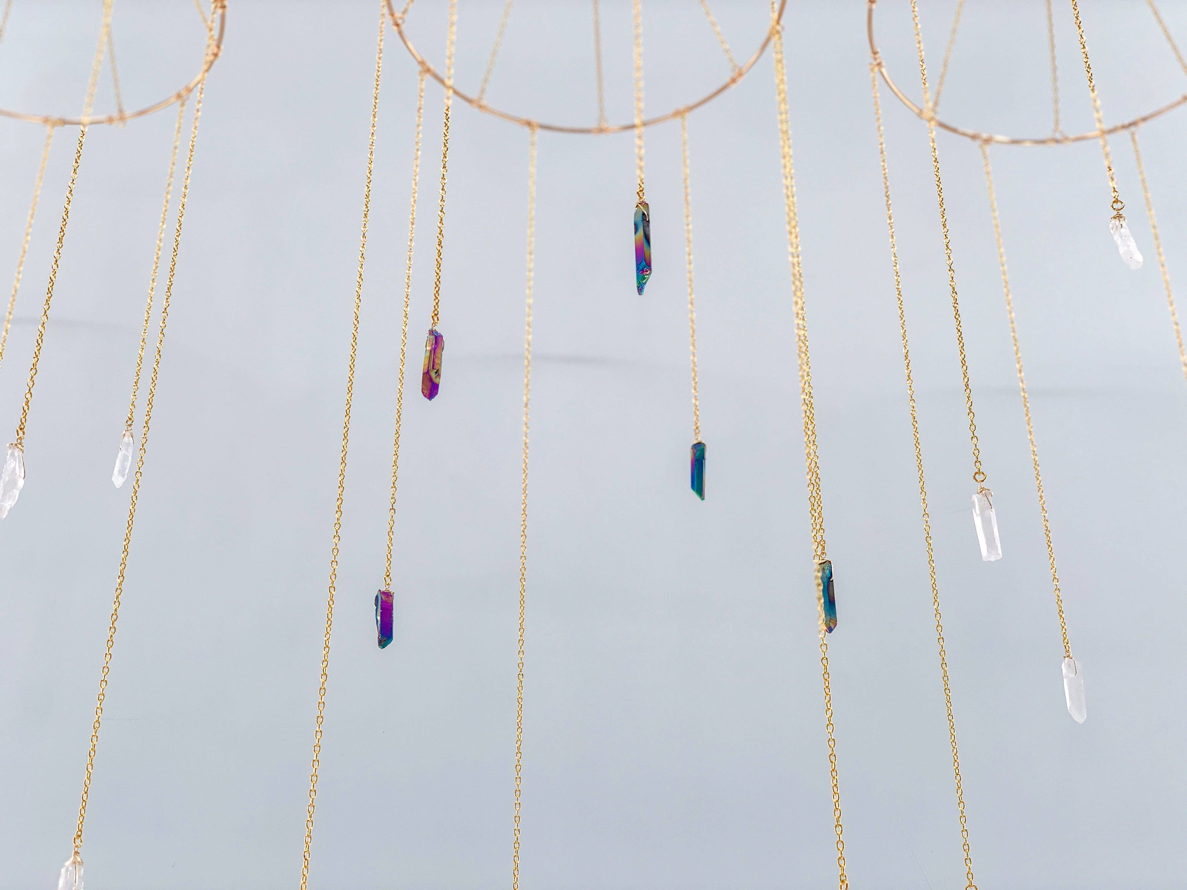 Elise Marie DeSigns - Wholesale Mobile - Quartz Crystal Mobile | Quartz Home Decor | Crystal Hanger6