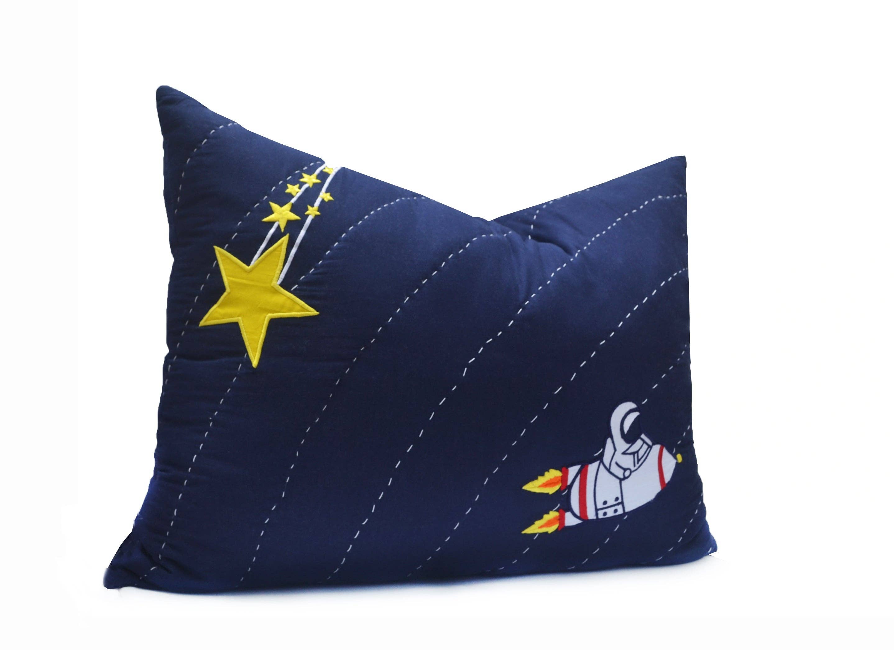 Amore Beauté - Venta al por mayor Edredones acolchados - Niños y bebés - Colcha espacial, colcha de astronauta, ropa de cama para niños pequeños con funda5