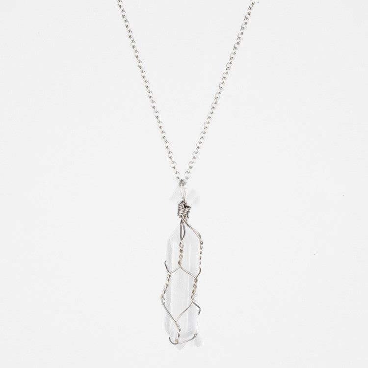 Perimade & Co. LLC – Großhandel Kette mit Anhänger/Charm – Heilkette aus natürlichem Kristall aus rohem Stein aus massivem Kupfer14