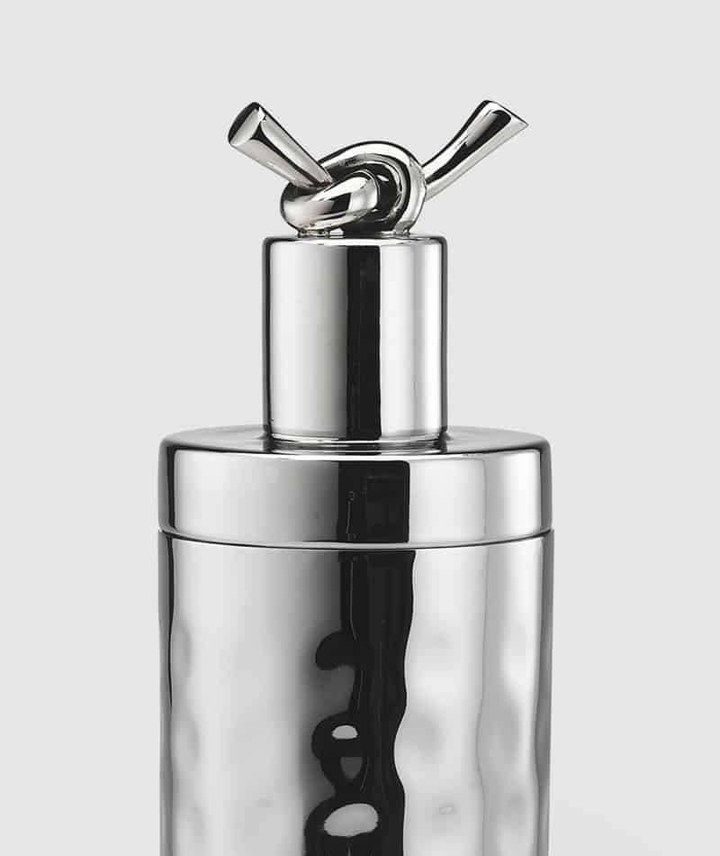 Mary Jurek Design Inc - Wholesale Cocktail Shaker - Helyx Cocktail Shaker w/Knot2