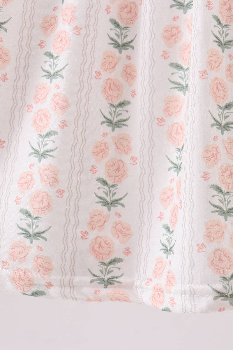 Aspen Rain Boutique - Wholesale Mommy & Me Sets - Sage floral mom&me dress2