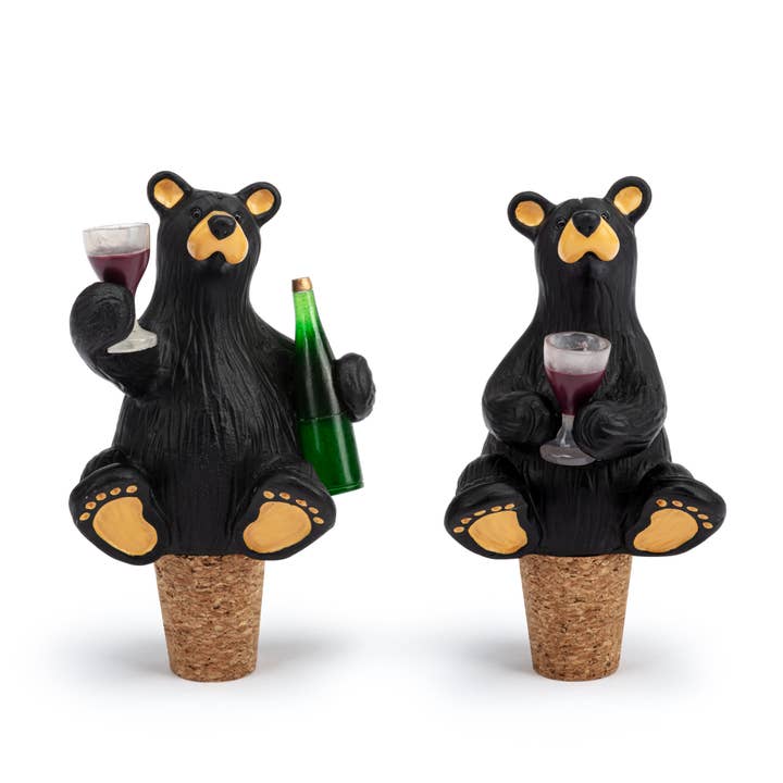 Cheers To Us Bottle Stoppers - Set of 2 for wholesale by DEMDACO
