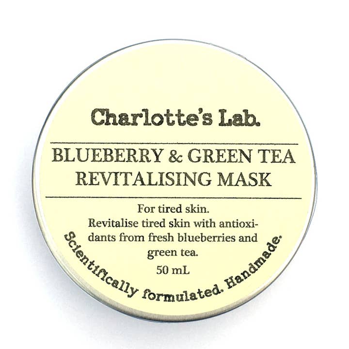 Charlotte's Lab - Wholesale Skincare face mask - Blueberry & Green Tea Revitalising Mask4