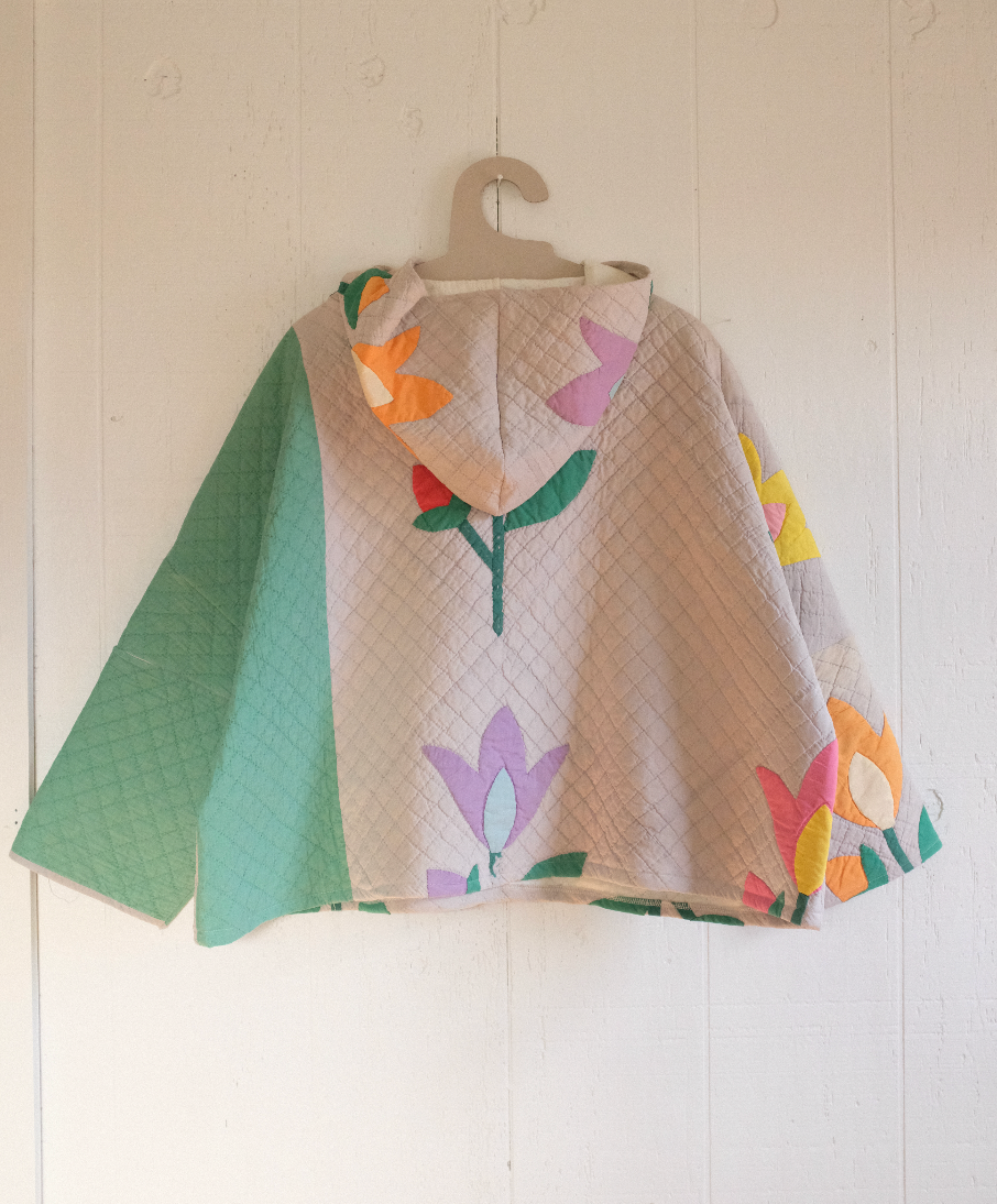 Reclaim Creative - Wholesale Hoodie - Women's - Quilt Hoodie - Assorted Quilts6